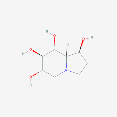 Picture of (1S,6S,7R,8R,8aR)-Octahydroindolizine-1,6,7,8-tetraol