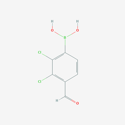 Picture of (2,3-Dichloro-4-formylphenyl)boronic acid