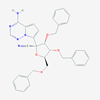 Picture of (2R,3R,4R,5R)-2-(4-Aminopyrrolo[2,1-f][1,2,4]triazin-7-yl)-3,4-bis(benzyloxy)-5-((benzyloxy)methyl)tetrahydrofuran-2-carbonitrile