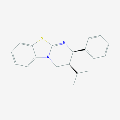 Picture of (2R,3S)-3-Isopropyl-2-phenyl-3,4-dihydro-2H-pyrimido[2,1-b][1,3]benzothiazole