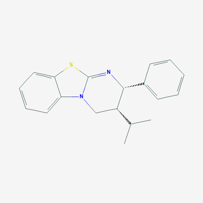 Picture of (2S,3R)-3,4-Dihydro-3-isopropyl-2-phenyl-2H-pyrimido[2,1-b]benzothiazole