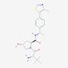 Picture of (2S,4R)-1-((S)-2-Amino-3,3-dimethylbutanoyl)-4-hydroxy-N-((S)-1-(4-(4-methylthiazol-5-yl)phenyl)ethyl)pyrrolidine-2-carboxamide