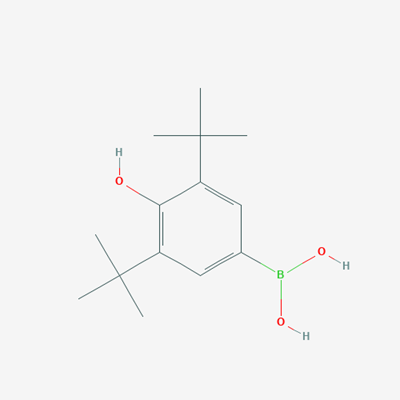 Picture of (3,5-Di-tert-butyl-4-hydroxyphenyl)boronic acid