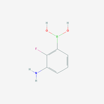 Picture of (3-Amino-2-fluorophenyl)boronic acid