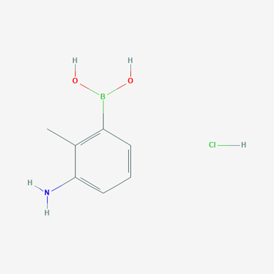 Picture of (3-Amino-2-methylphenyl)boronic acid hydrochloride