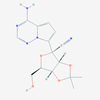 Picture of (3aR,4R,6R,6aR)-4-(4-Aminopyrrolo[2,1-f][1,2,4]triazin-7-yl)-6-(hydroxymethyl)-2,2-dimethyltetrahydrofuro[3,4-d][1,3]dioxole-4-carbonitrile