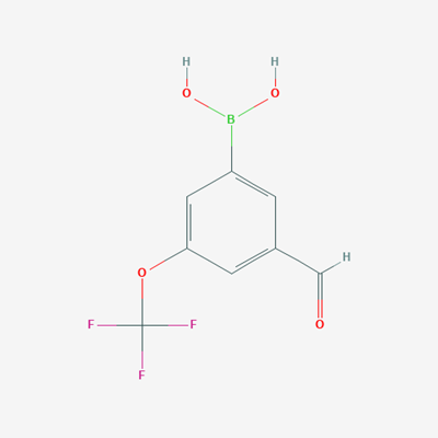 Picture of (3-Formyl-5-(trifluoromethoxy)phenyl)boronic acid
