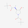 Picture of (3R,4R)-tert-Butyl 3-((tert-butoxycarbonyl)amino)-4-hydroxypyrrolidine-1-carboxylate