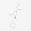 Picture of (3R,4R)-tert-Butyl 3-(benzylamino)-4-hydroxypyrrolidine-1-carboxylate