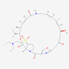 Picture of (3R,4R,5E,10E,12E,14S,26R,26aS)-26-[[2-(Diethylamino)ethyl]sulfonyl]-8,9,14,15,24,25,26,26a-octahydro-14-hydroxy-4,12-dimethyl-3-(1-methylethyl)-3H-21,18-nitrilo-1H,22H-pyrrolo[2,1-c][1,8,4,19]dioxadiazacyclotetracosine-1,7,16,22(4H,17H)-tetrone