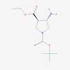 Picture of (3R,4S)-1-tert-Butyl 3-ethyl 4-aminopyrrolidine-1,3-dicarboxylate