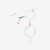 Picture of (3R,4S)-4-(4-Fluorophenyl)pyrrolidine-3-carboxylic acid