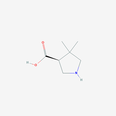 Picture of (3S)-4,4-Dimethyl-pyrrolidine-3-carboxylic acid