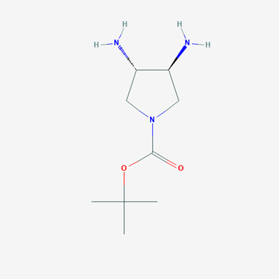 Picture of (3S,4S)-rel-tert-Butyl 3,4-diaminopyrrolidine-1-carboxylate