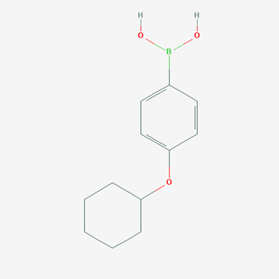 Picture of (4-(Cyclohexyloxy)phenyl)boronic acid