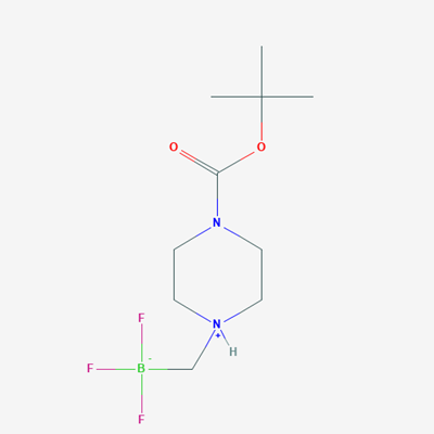 Picture of (4-Boc-1-piperazinium-1-ylmethyl)trifluoroborate internal salt