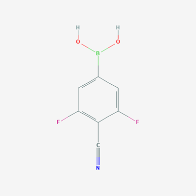 Picture of (4-Cyano-3,5-difluorophenyl)boronic acid