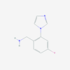 Picture of (4-Fluoro-2-(1H-imidazol-1-yl)phenyl)methanamine