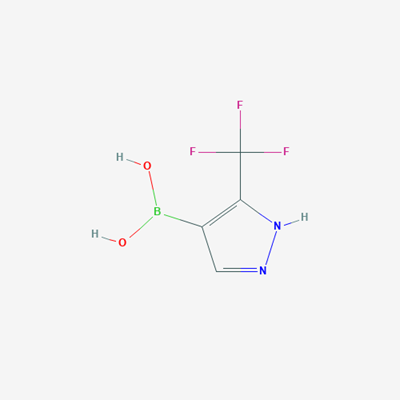 Picture of (5-(Trifluoromethyl)-1H-pyrazol-4-yl)boronic acid