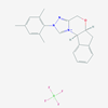 Picture of (5aS,10bR)-2-Mesityl-4,5a,6,10b-tetrahydro-2H-indeno[2,1-b][1,2,4]triazolo[4,3-d][1,4]oxazin-11-ium tetrafluoroborate
