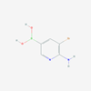 Picture of (6-Amino-5-bromopyridin-3-yl)boronic acid