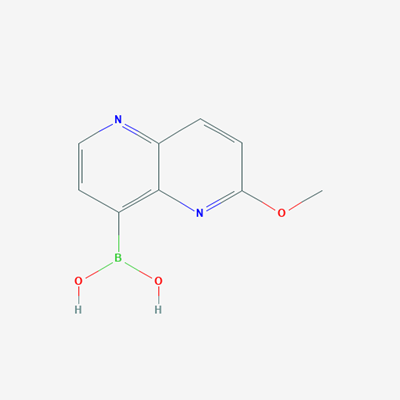 Picture of (6-Methoxy-1,5-naphthyridin-4-yl)boronic acid