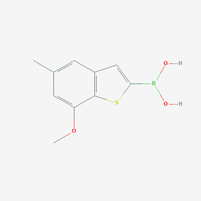 Picture of (7-Methoxy-5-methylbenzo[b]thiophen-2-yl)boronic acid