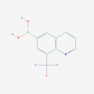 Picture of (8-(Trifluoromethyl)quinolin-6-yl)boronic acid