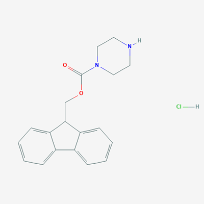 Picture of (9H-Fluoren-9-yl)methyl piperazine-1-carboxylate hydrochloride