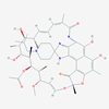 Picture of (9S,12E,14S,15R,16S,17R,18R,19R,20S,21S,22E,24Z)-16-(Acetyloxy)-6,18,20-trihydroxy-14-methoxy-7,9,15,17,19,21,25-heptamethyl-1′-(2-methylpropyl)spiro[9,4-(epoxypentadeca[1,11,13]trienimino)-2H-furo[2′,3′:7,8]naphth[1,2-d]imidazole-2,4′-piperidine]-5,10,26