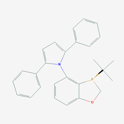 Picture of (R)-1-(3-(tert-Butyl)-2,3-dihydrobenzo[d][1,3]oxaphosphol-4-yl)-2,5-diphenyl-1H-pyrrole