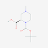 Picture of (R)-1-(tert-Butoxycarbonyl)-4-methylpiperazine-2-carboxylic acid