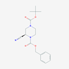 Picture of (R)-1-Benzyl 4-tert-butyl 2-cyanopiperazine-1,4-dicarboxylate
