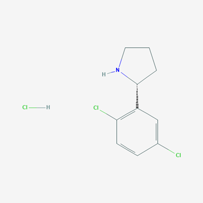 Picture of (R)-2-(2,5-Dichlorophenyl)pyrrolidine hydrochloride