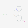 Picture of (R)-2-(2-Bromo-5-fluorophenyl)pyrrolidine hydrochloride