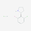 Picture of (R)-2-(2-Chloro-6-fluorophenyl)pyrrolidine hydrochloride