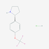 Picture of (R)-2-(4-(Trifluoromethoxy)phenyl)pyrrolidine hydrochloride
