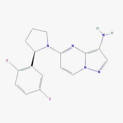 Picture of (R)-5-(2-(2,5-Difluorophenyl)pyrrolidin-1-yl)pyrazolo[1,5-a]pyrimidin-3-amine