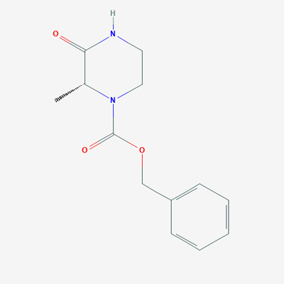 Picture of (R)-Benzyl 2-methyl-3-oxopiperazine-1-carboxylate