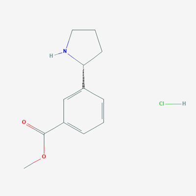 Picture of (R)-methyl 3-(pyrrolidin-2-yl)benzoate hcl