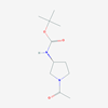 Picture of (R)-tert-Butyl (1-acetylpyrrolidin-3-yl)carbamate