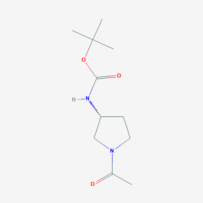 Picture of (R)-tert-Butyl (1-acetylpyrrolidin-3-yl)carbamate