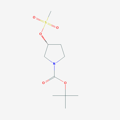 Picture of (R)-tert-Butyl 3-((methylsulfonyl)oxy)pyrrolidine-1-carboxylate