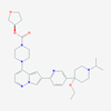 Picture of (R)-Tetrahydrofuran-3-yl 4-(6-(5-(4-ethoxy-1-isopropylpiperidin-4-yl)pyridin-2-yl)pyrrolo[1,2-b]pyridazin-4-yl)piperazine-1-carboxylate