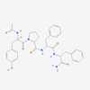 Picture of (S)-1-((S)-2-Acetamido-3-(4-hydroxyphenyl)propanoyl)-N-((S)-1-(((S)-1-amino-1-oxo-3-phenylpropan-2-yl)amino)-1-oxo-3-phenylpropan-2-yl)pyrrolidine-2-carboxamide