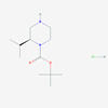 Picture of (S)-1-BOc-2-isopropyl-piperazine hcl