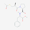 Picture of (S)-2-((S)-1-((S)-3-(Acetylthio)-2-methylpropanoyl)pyrrolidine-2-carboxamido)-3-phenylpropanoic acid
