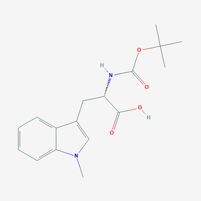 Picture of (S)-2-((tert-Butoxycarbonyl)amino)-3-(1-methyl-1H-indol-3-yl)propanoic acid