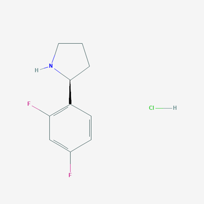 Picture of (S)-2-(2,4-Difluorophenyl)pyrrolidine hydrochloride