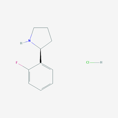 Picture of (S)-2-(2-Fluorophenyl)pyrrolidine hydrochloride